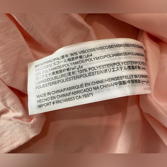 NWT Finders Keepers Carlotta Pink Ruched Puff Sleeve Mini Dress Size XS - Picture 14 of 14